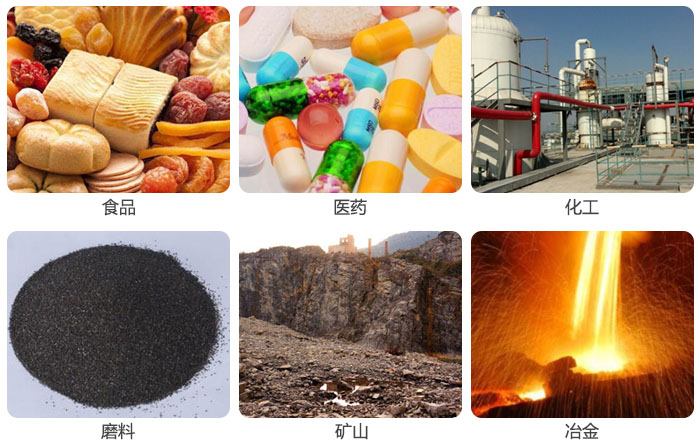 實(shí)驗(yàn)篩用于食品，磨料，醫(yī)藥，化工，冶金等行業(yè)的試驗(yàn)中。