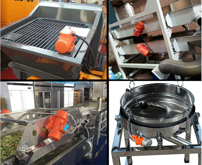 小型振動電機適用于直線篩，直排篩等